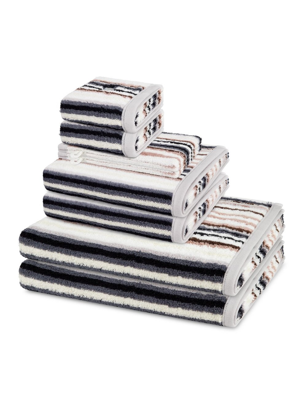 Ross Handtuchset 8-teilig Damen braun, ONE SIZE Image