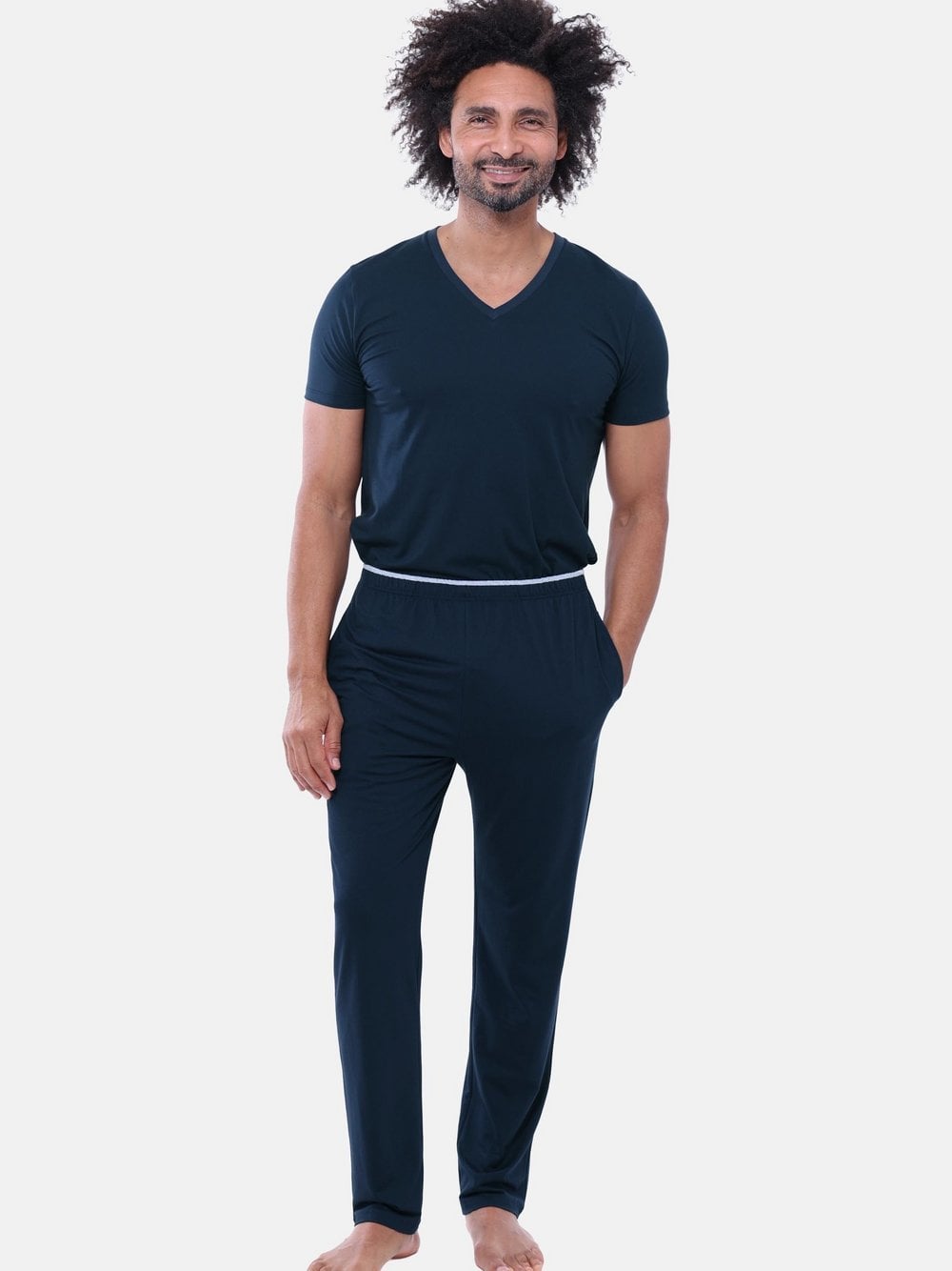 Mey Schlafanzug Herren marine, XXL Image