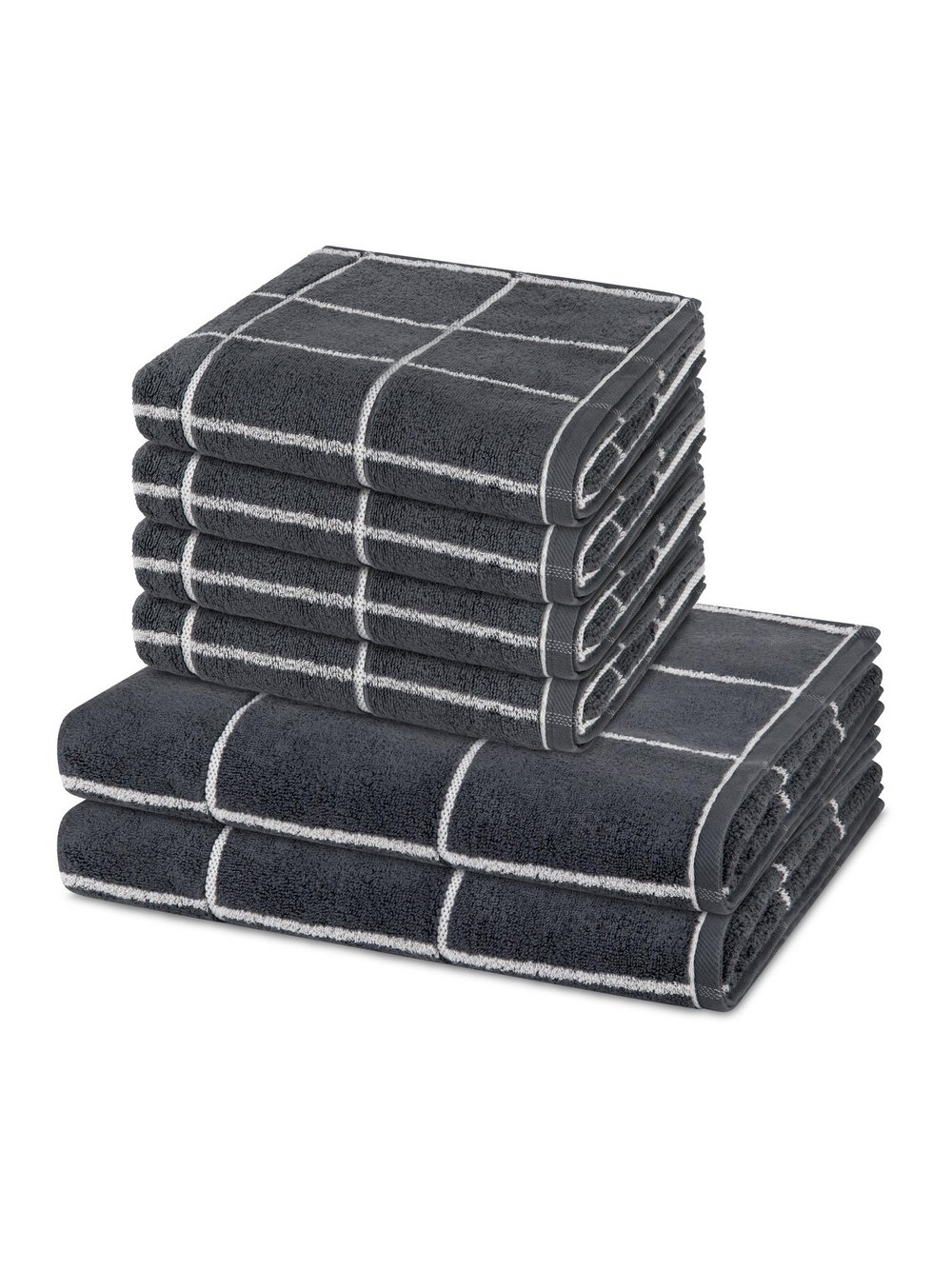 Ross Handtuchset 6-teilig Damen grau, ONE SIZE Image