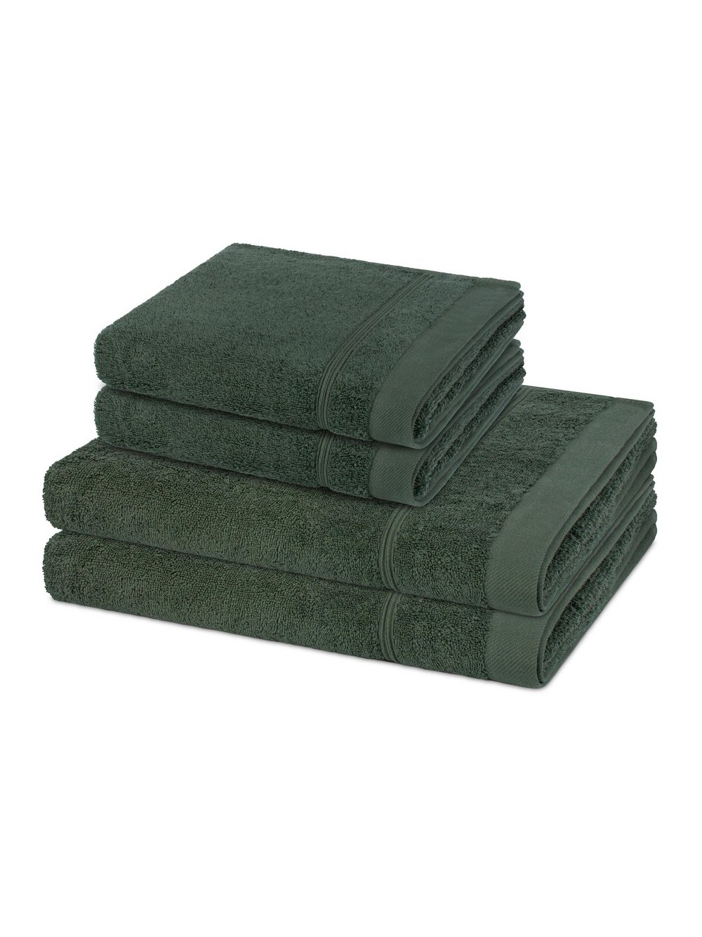 Ross Handtuchset 2-teilig Damen grün, ONE SIZE Image