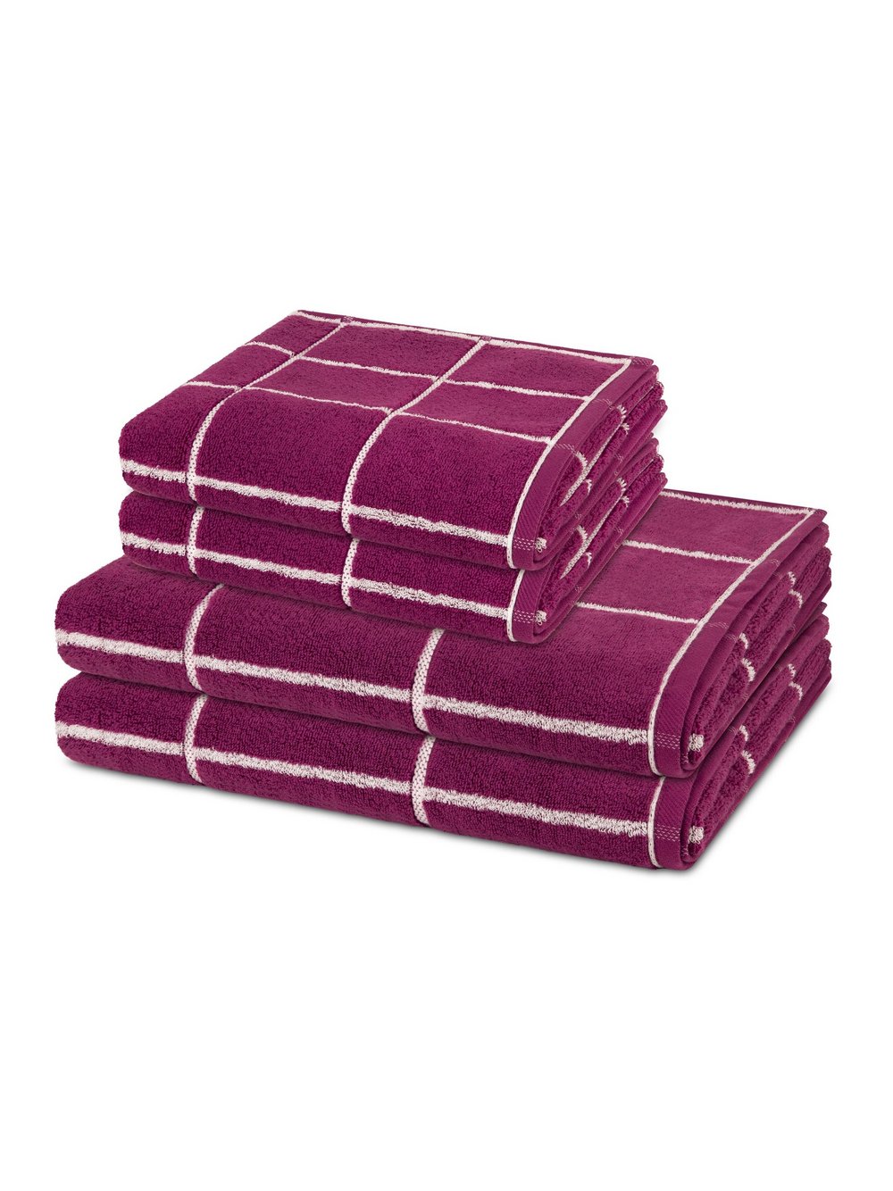 Ross Handtuchset 2-teilig Damen lila, ONE SIZE Image