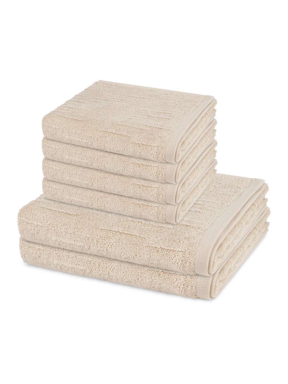 Ross Handtuchset 6-teilig Damen beige, ONE SIZE Image
