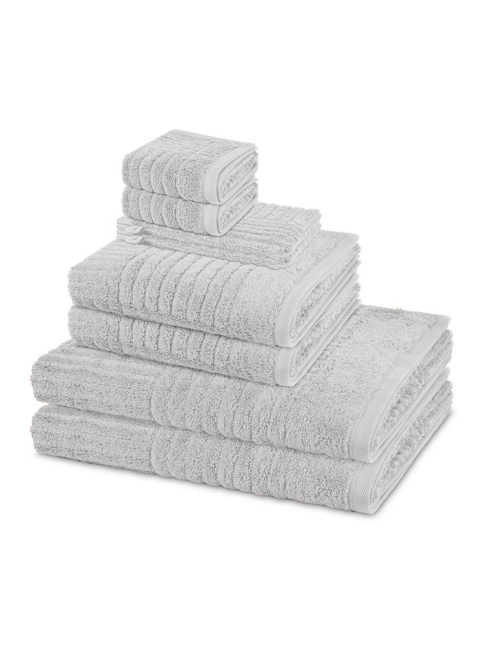 Ross Handtuchset 8-teilig Damen hellgrau, ONE SIZE Image