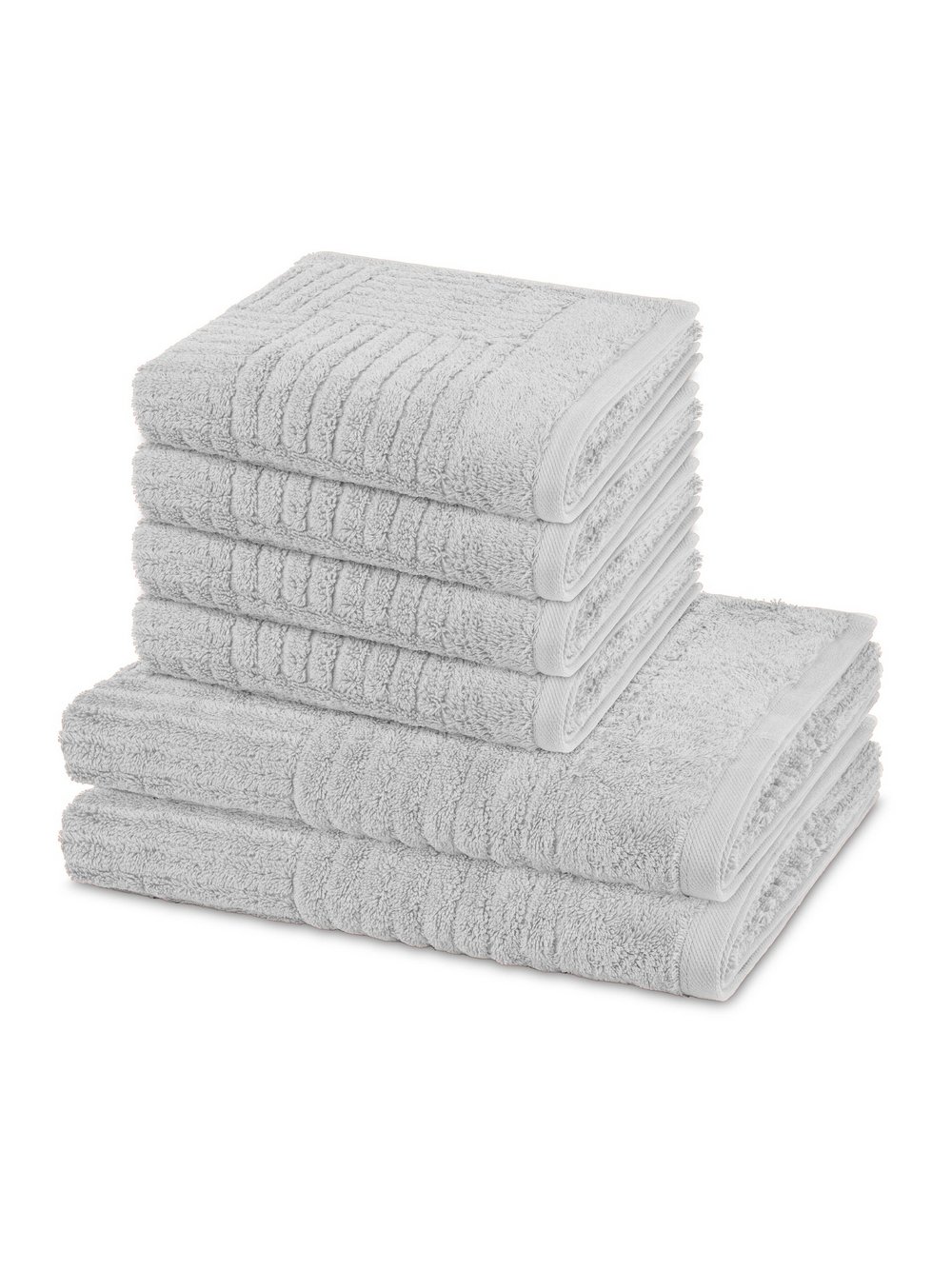 Ross Handtuchset 6-teilig Damen hellgrau, ONE SIZE Image