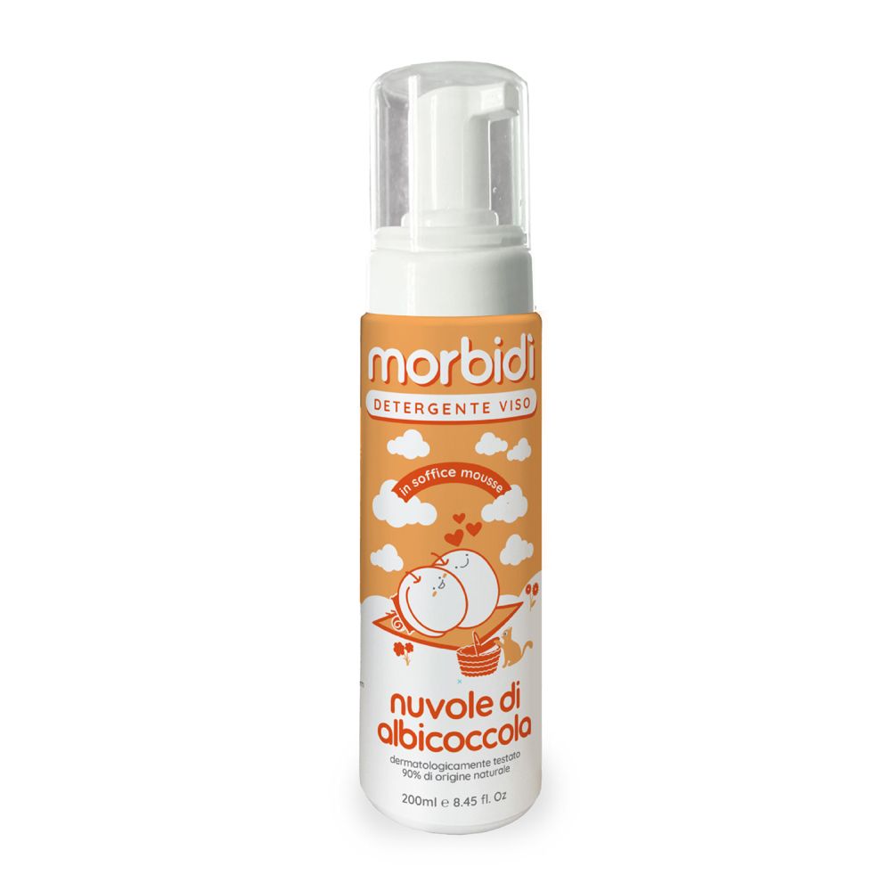 Morbidì Detergente Viso Nuvole Di Albicoccola 200 ml