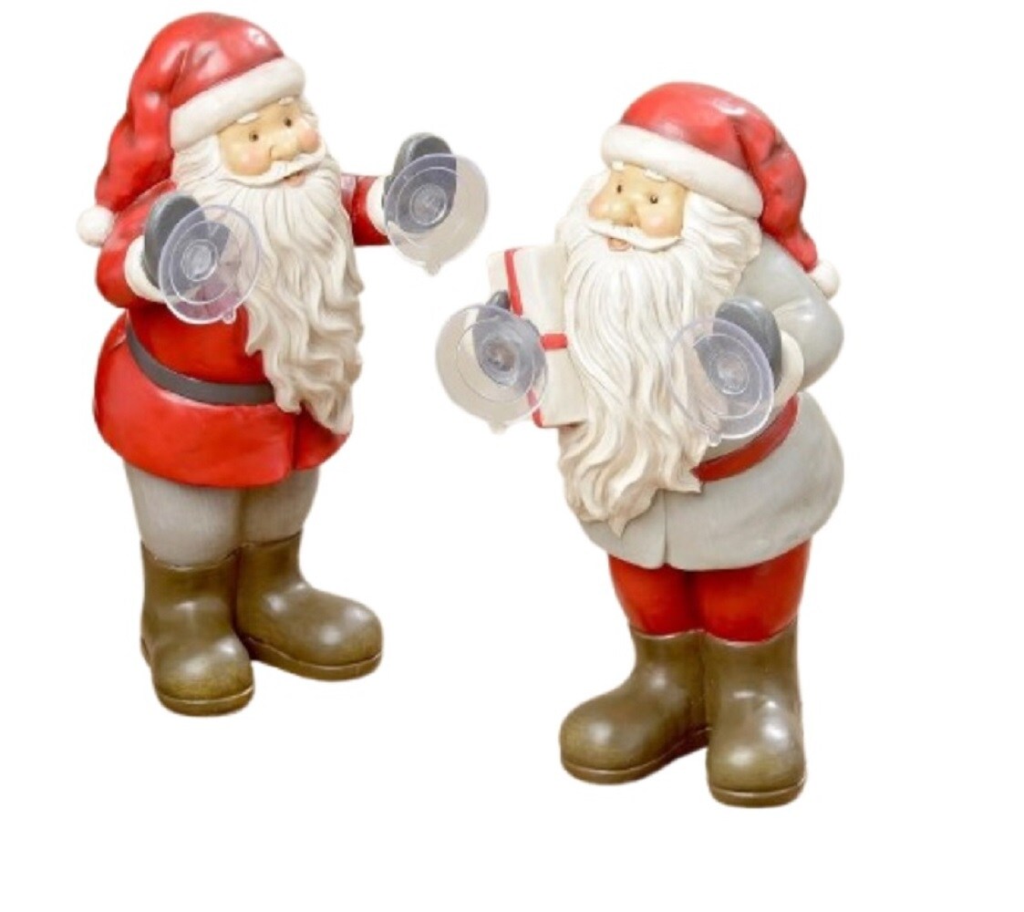 Fensterhänger Santa Nikolaus H.28 cm Stückpreis Image