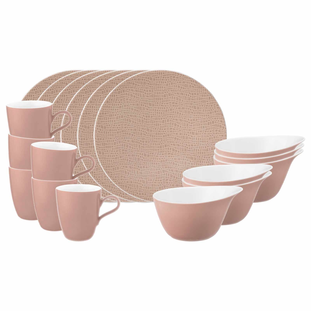 Seltmann Weiden Life Fashion Frühstücks-Set 18-teilig - Posh Rose Image