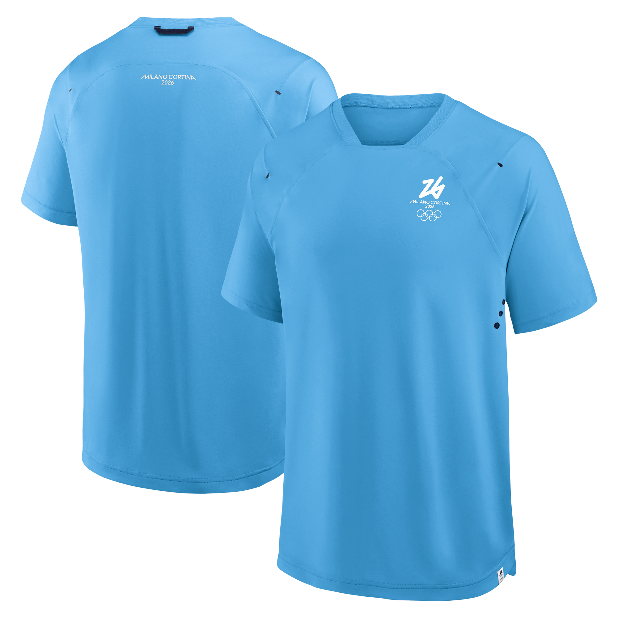 Fanatics Herren-Raglan-T-Shirt „Milano Cortina 2026 Winter Olympics“ in Blau Image