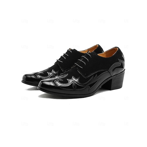 Hellbraune Schnürschuhe für Herren, elegante und bequeme Schuhe, perfekt für Hochzeiten, festliche Anlässe, Trauzeugen und Geschäftstreffen. Image