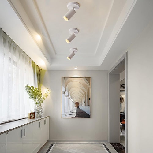 10 cm Geometrische Formen Deckenleuchten Metall Minimalistisch LED Modern 85-265V Image