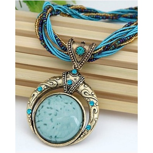 Anhänger Halskette Halskette For Damen Täglich Straße Legierung Retro Image