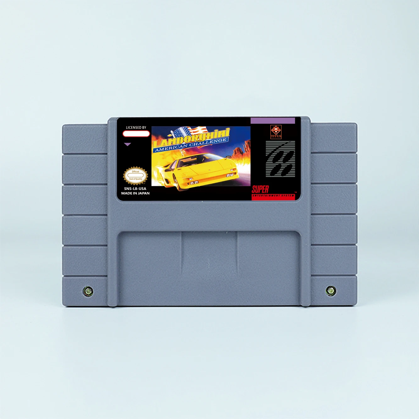 Lamborghini American Challenge Action Game for SNES 16 Bit Game Card for USA NTSC Version SNES video Game Console FOR Nintendo