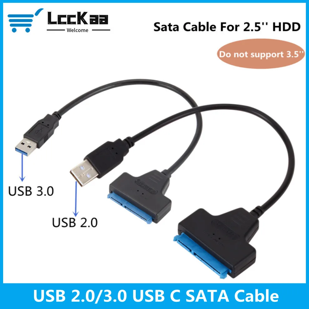 Cavo Usb Sata Sata 3 a Usb 3.0 /2.0/3.1 cavi adattatore connettori cavo adattatore Sata Usb supporto disco rigido Ssd da 2.5 pollici