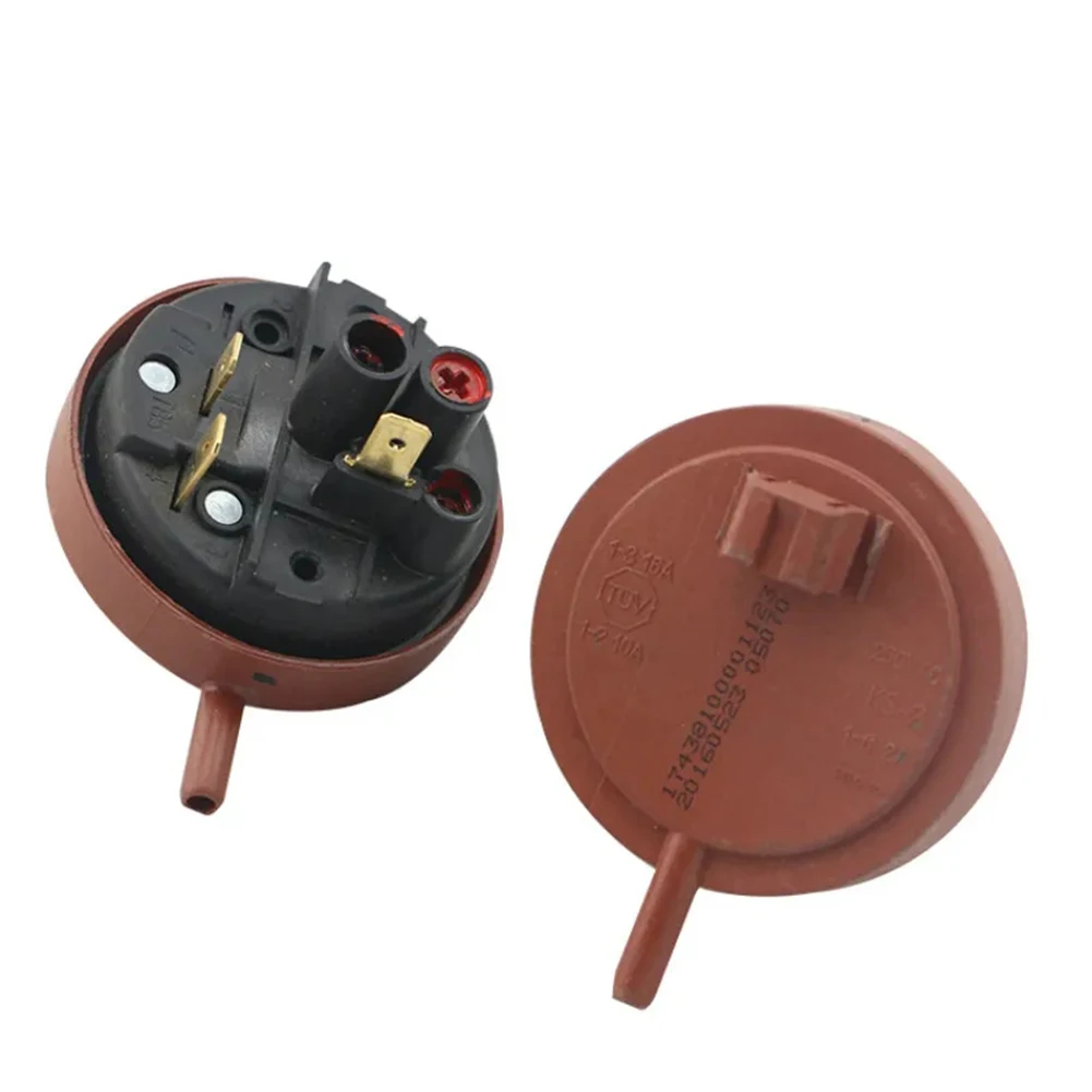 Wasserstandsschalter für Waschmaschine für Sanyo KS-2 1-6 2A Modell AC250V 0-90 ° C-Betriebsbereich für den Austausch der Frontlader-Unterlegscheibe Image