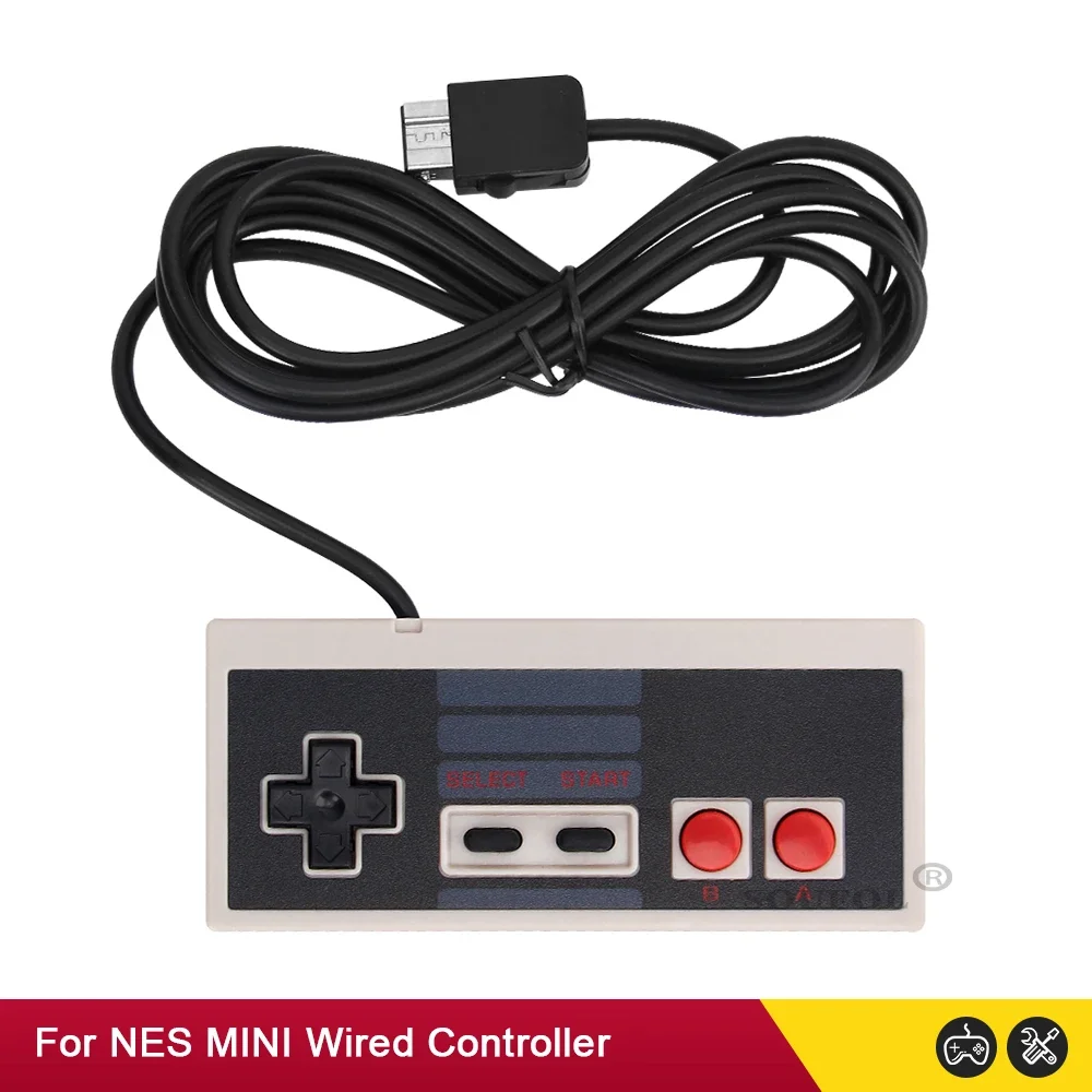 Controller für NES Classic Edition Mini für NS Entertainment System Controller Gamepad Joystick mit 1,8 m integriertem Kabel Image