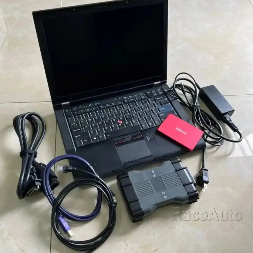 V2025 MB Star C6 unterstützt DOIP CAN BUS Software SSD HDD Wifi vci C6 mit Laptop T410 i7CPU 8 GB RAM Autodiagnosetool Image