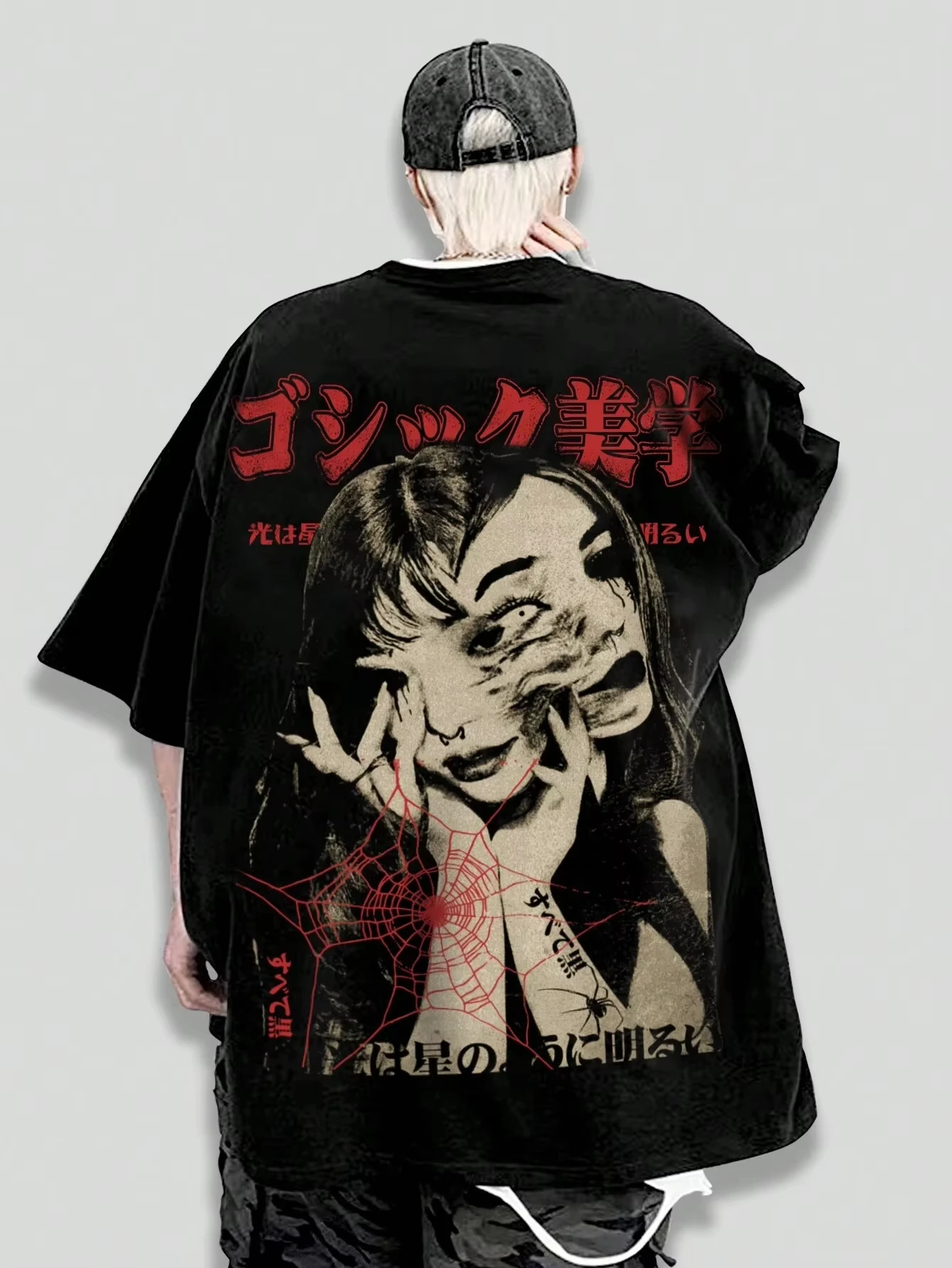 Japan Anime Grafik Baumwolle T-shirt Unisex Männer Frauen Luxus Mode Marke Große Größe Top Casual Kurzarm Streetwear T S-4XL