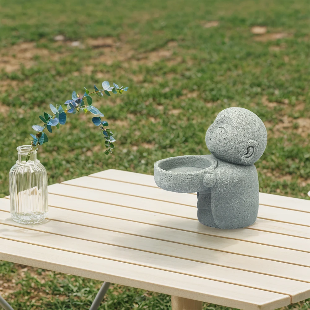 Beten Skulpturen Ornament Nette Teelicht Buddha Figur Kerzenständer Vintage Buddha Teelichthalter Hause Chinesische Dekoration