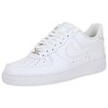 NIKE Men's Air Force 1 '07 Basketball Shoe, White/White, 8 UK