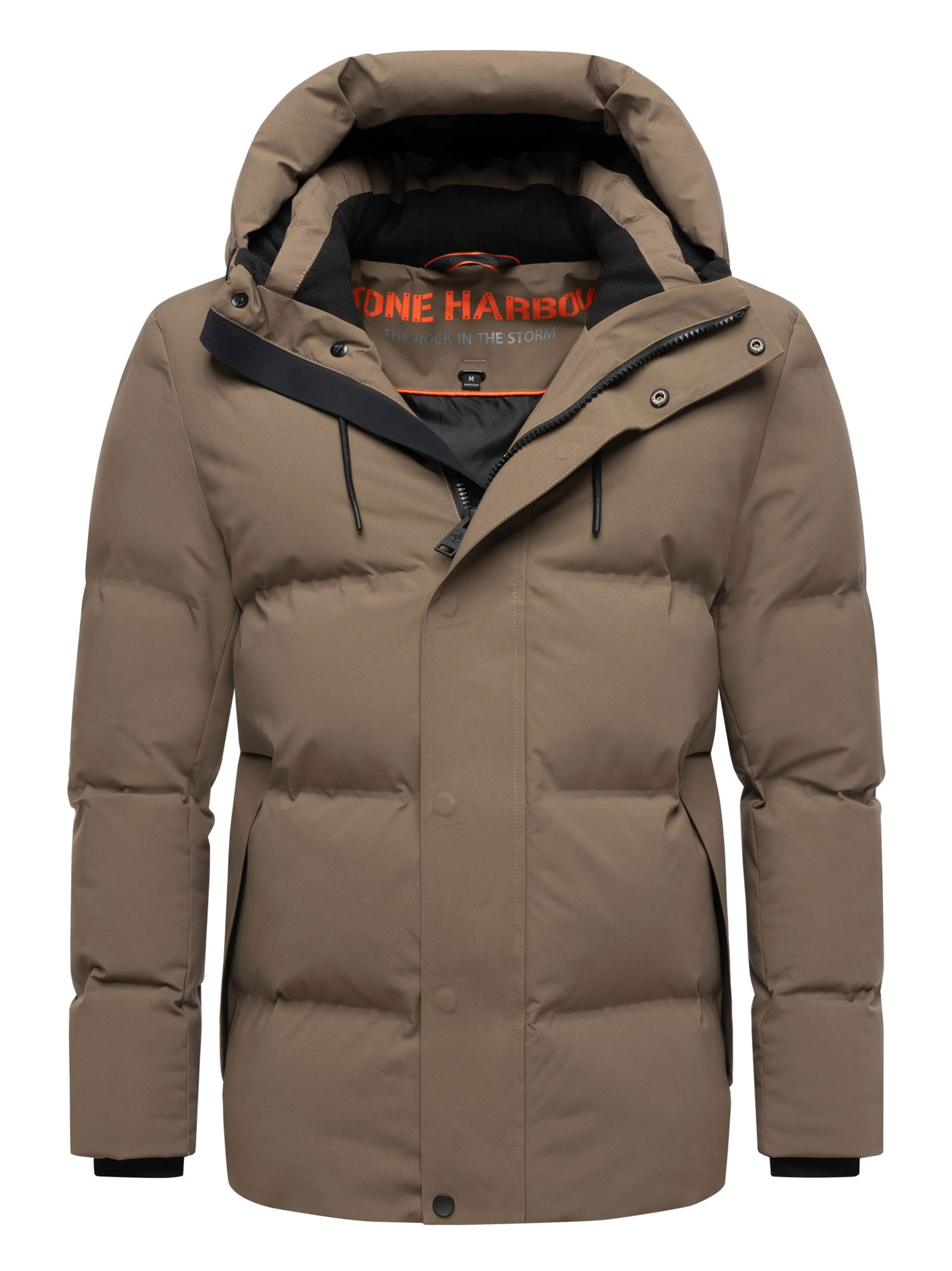 Stone Harbour Herren Winterjacke Taviaan mit Fleecekapuze & winddichtem Design Image