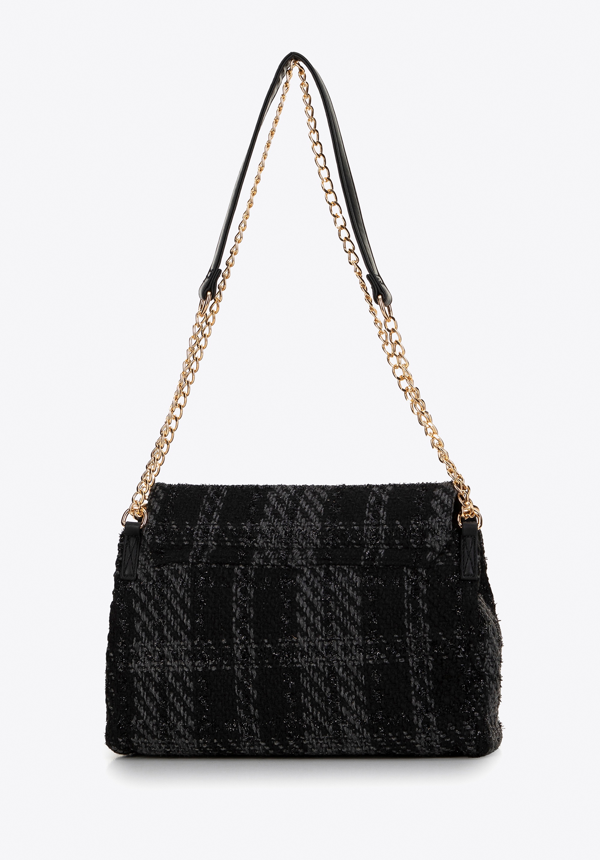 Wittchen Bouclé Messenger Bag für Damen, Schwarz, Polyester Image