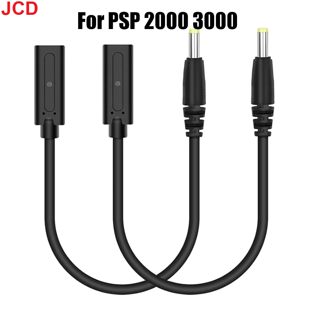 JCD 1 stücke Für PSP2000 3000 PS3 Spielkonsole Power Linie Daten Ladekabel Typ-C Interface Adapter Kabel umwandlung Linie
