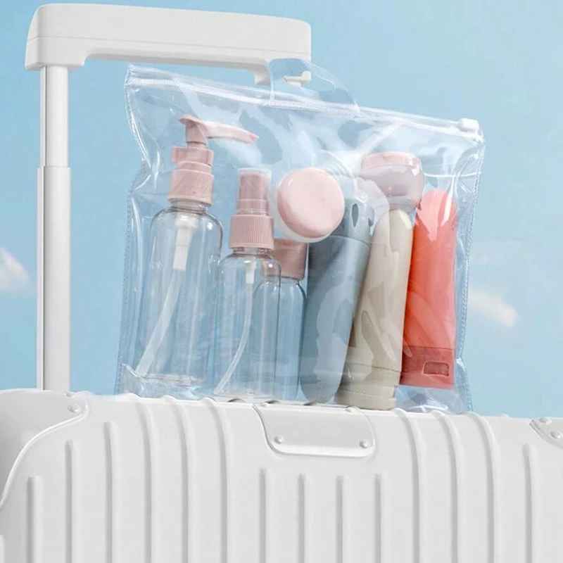 11 teile/satz Neue Reise Verpackung Set Silikon Reise Flaschen Reise Container Set Flugzeug Flasche Shampoo Flaschen Kit Image