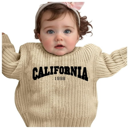 QUOTAY Hand-Embroidered Pure Toddler Sweater Delicate Floral Embroidery Design Soft and Comfortable Knit Pullover for Girls and Baby Kids 1-7 Years 05_Beige2 3-4 Years