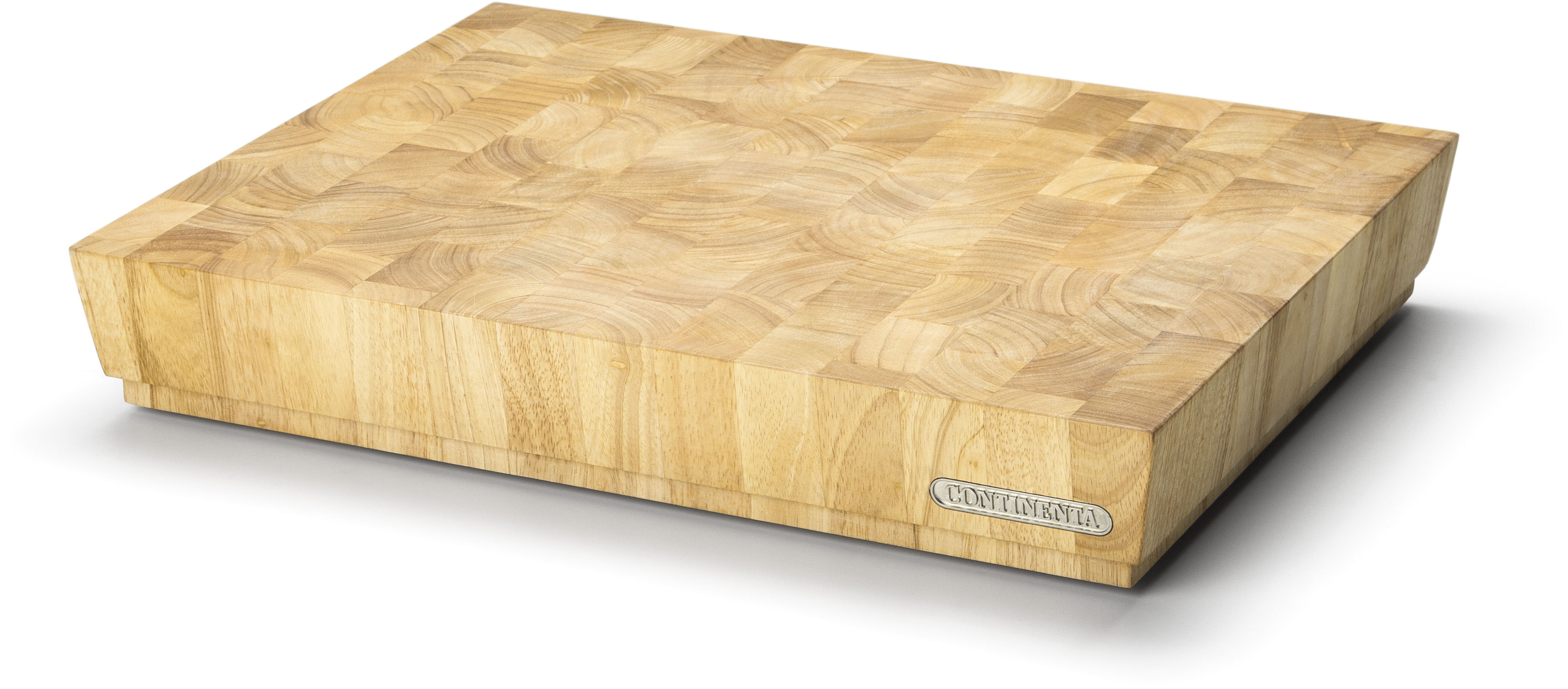 Schneidebrett CONTINENTA, braun (holzfarben), B:36cm H:7,5cm L:48cm, Massivholz, Schneidebretter, Hackbrett, Stirnholz 40x30x7,5cm Image