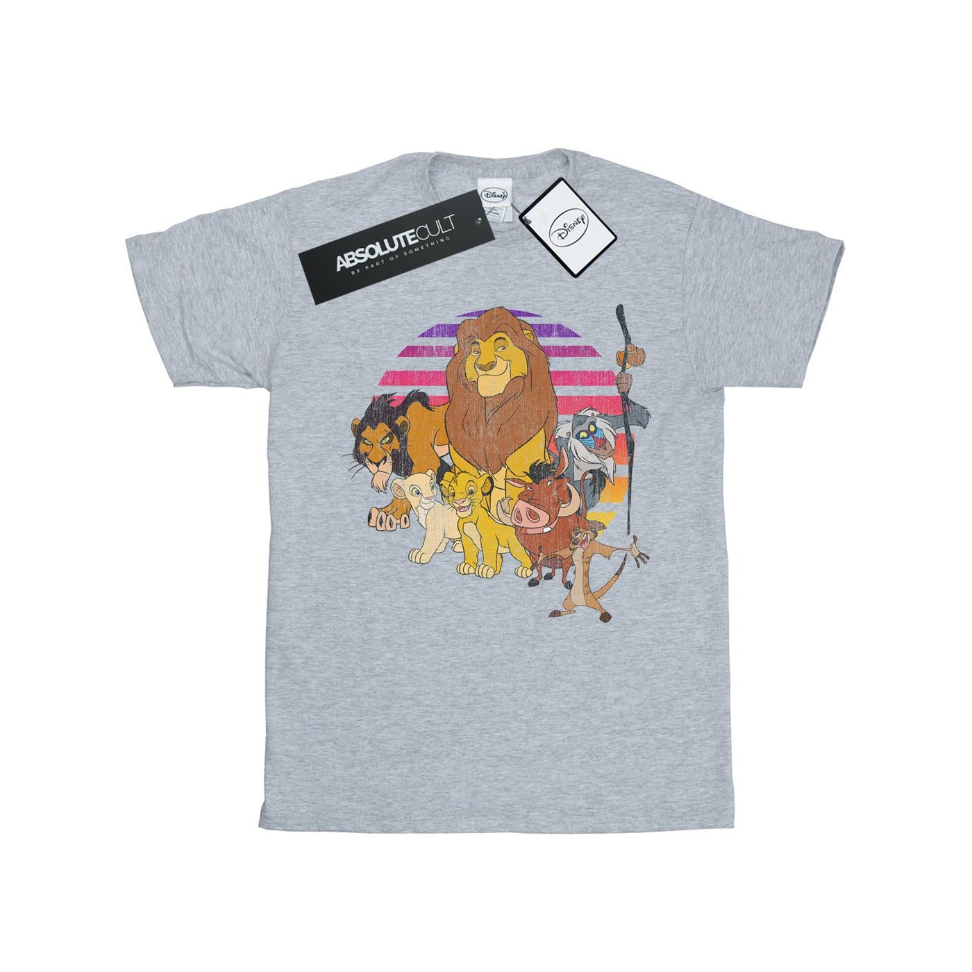 Disney Herren Der König der Löwen Stolz Familie T-Shirt (Sport grau) Image
