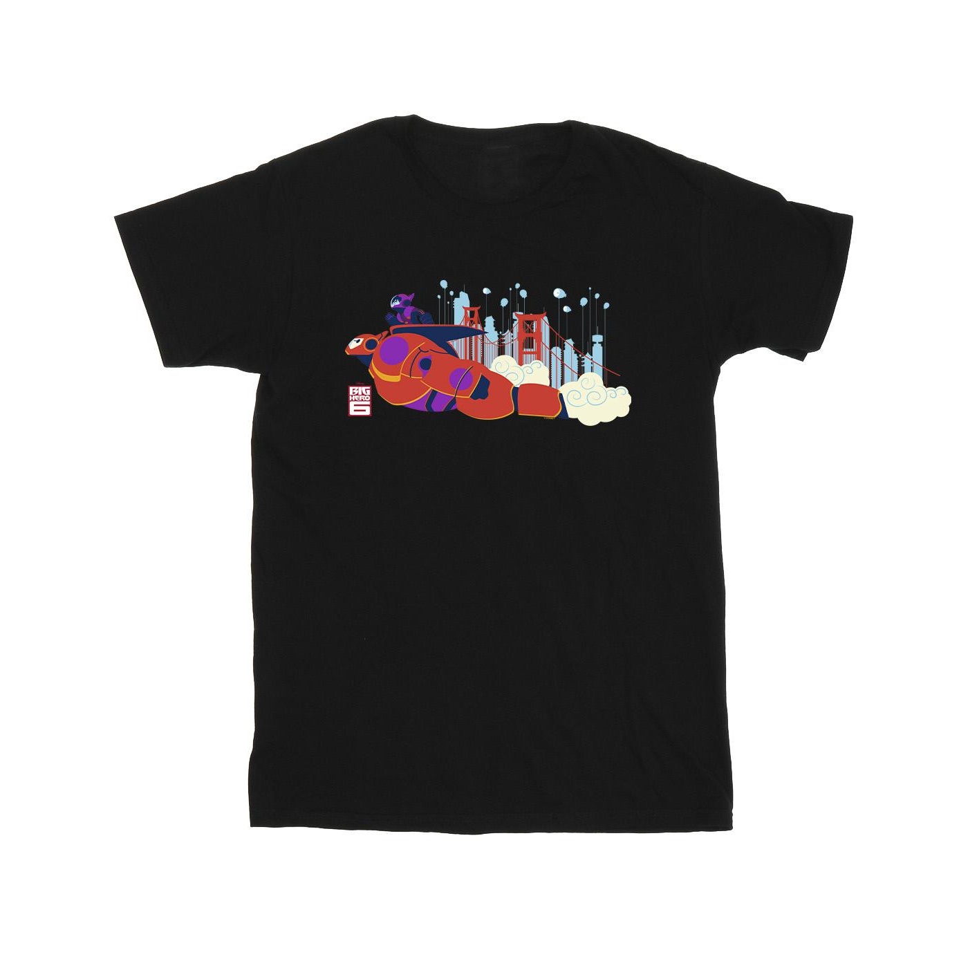 Disney - "Big Hero 6" T-Shirt für Jungen (Schwarz) Image