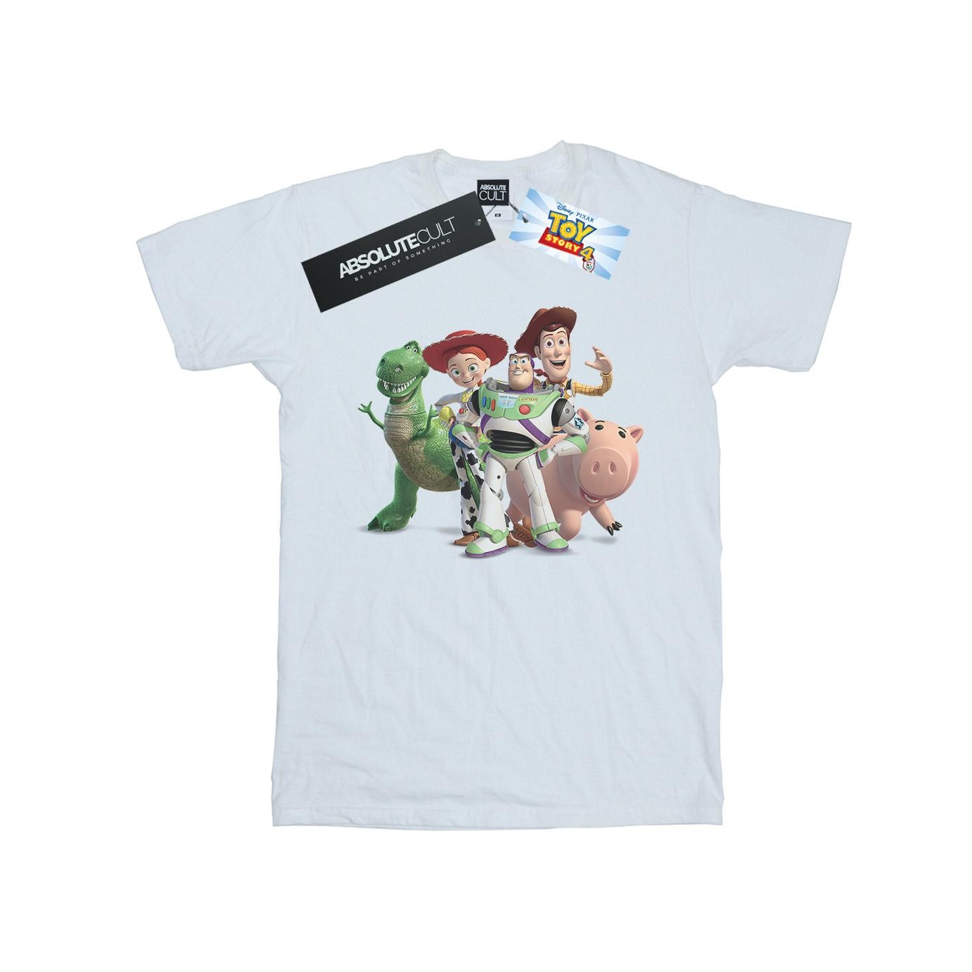 Disney - "Toy Story 4 Group" T-Shirt für Jungen (Weiß) Image