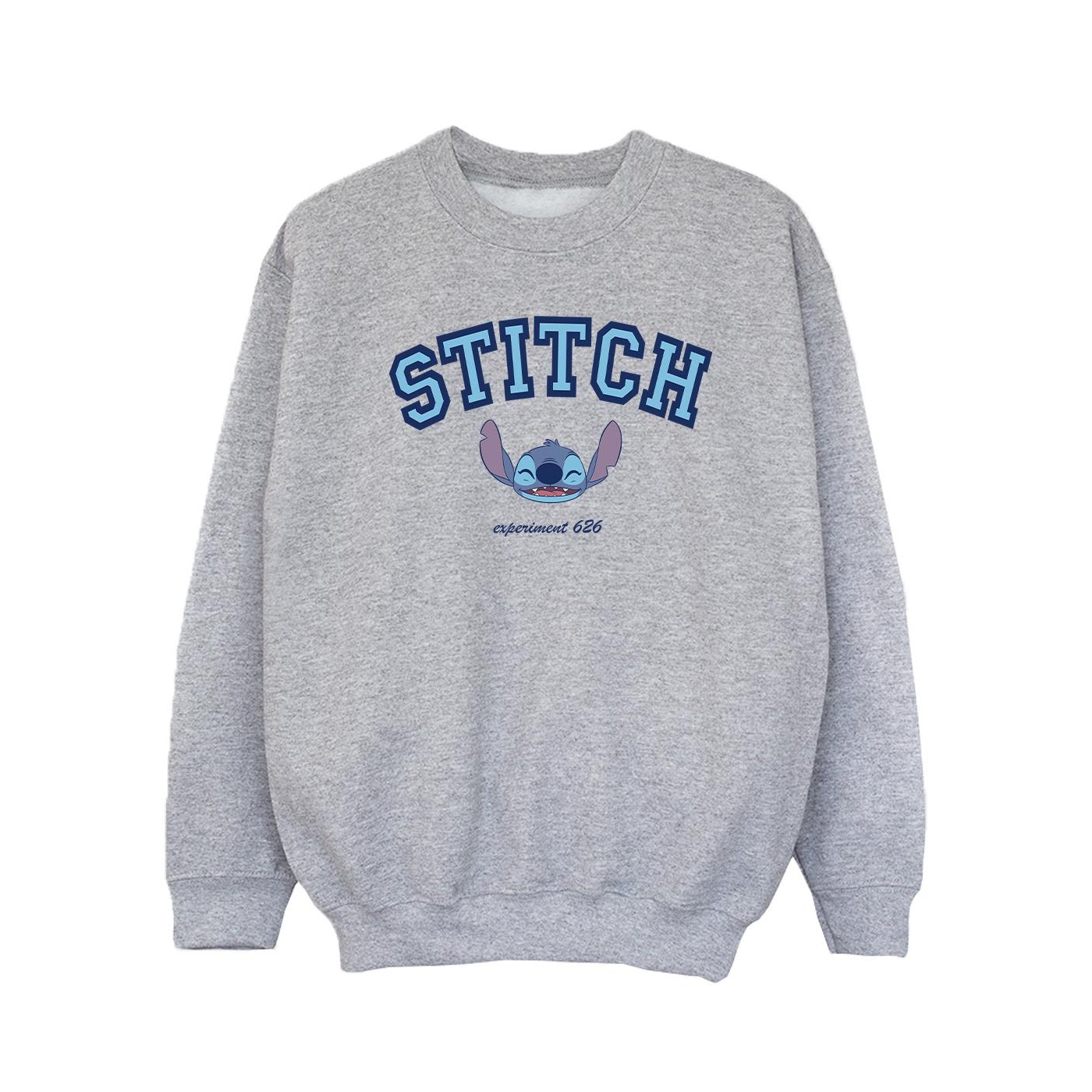 Disney - "Lilo And Stitch Collegial" Sweatshirt für Mädchen (Grau) Image