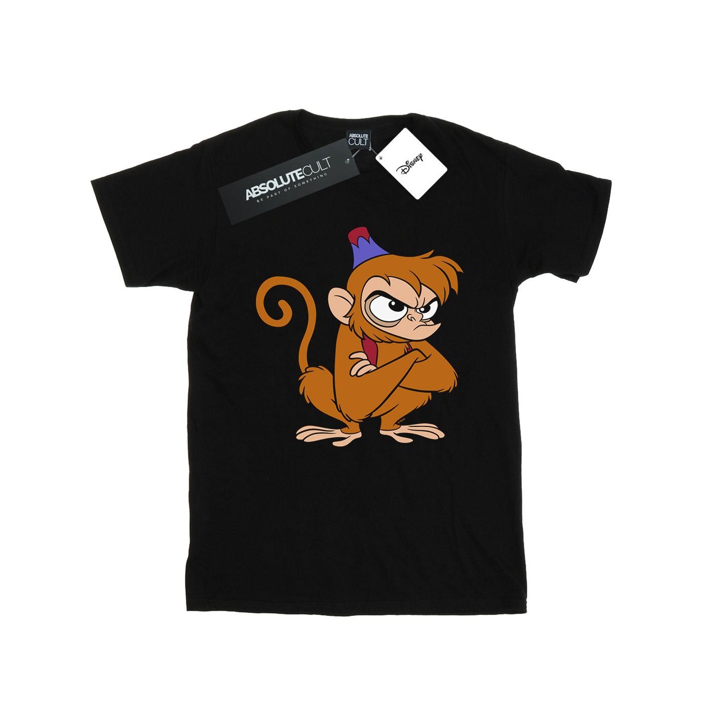Disney - "Aladdin Angry Abu" T-Shirt für Jungen (Schwarz) Image