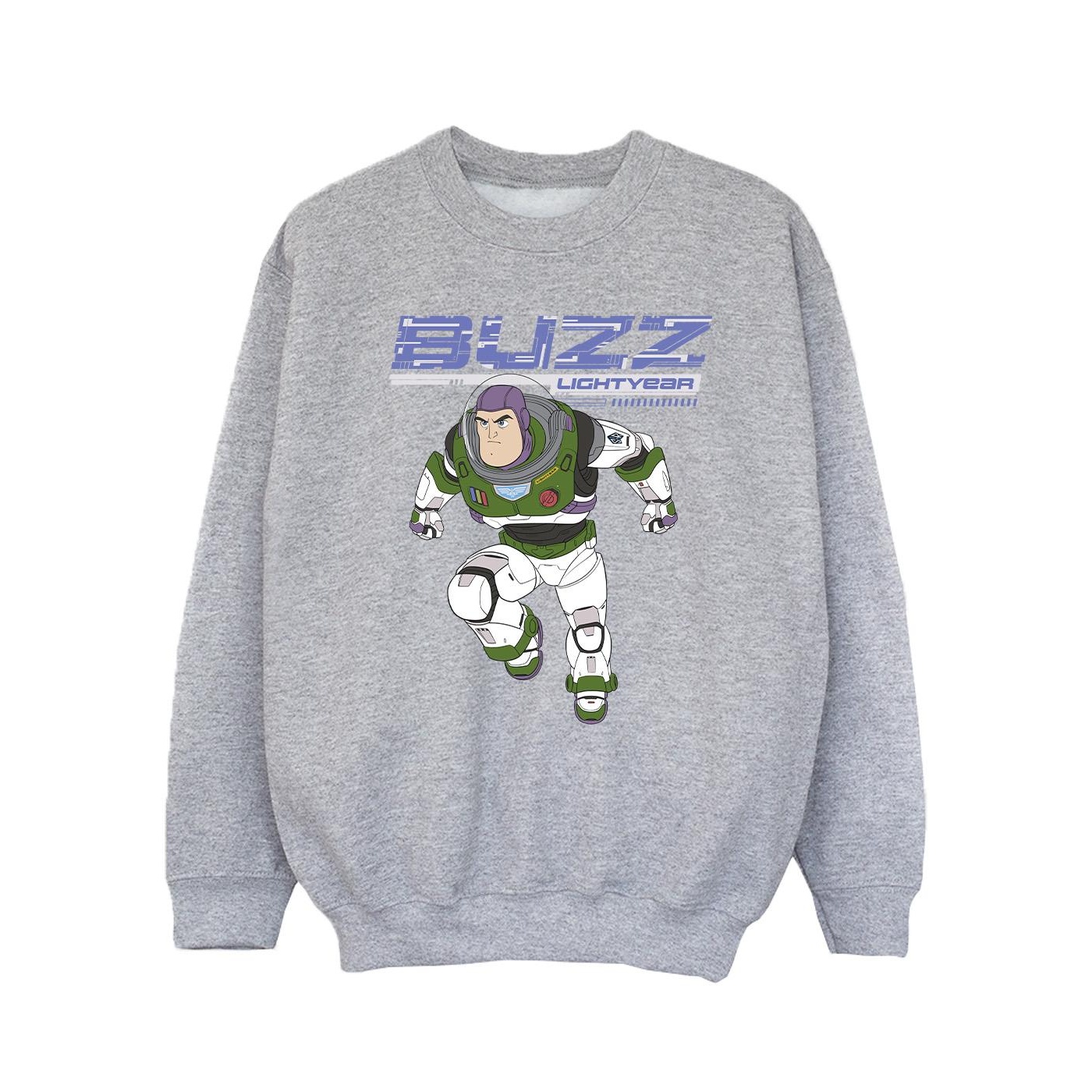 Disney - "Lightyear Buzz Jump To Action" Sweatshirt für Mädchen (Grau) Image