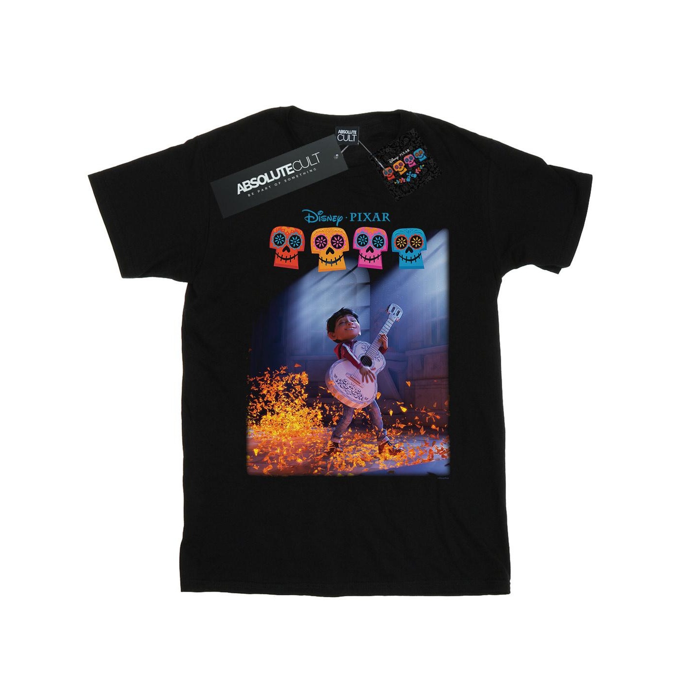Disney - "Coco Miguel Playing Guitar" T-Shirt für Herren (Schwarz) Image