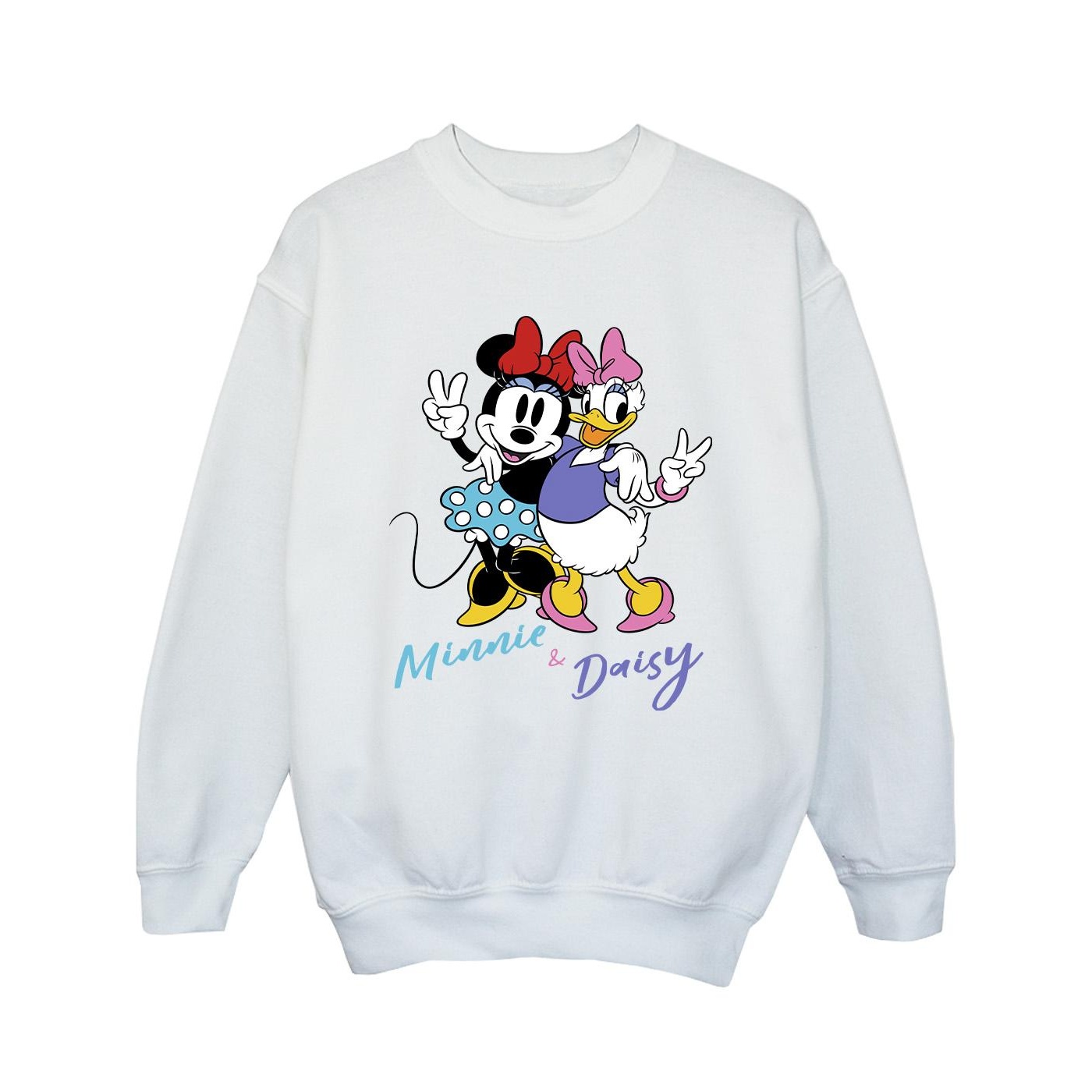 Disney - "Minnie Mouse And Daisy" Sweatshirt für Mädchen (Weiß) Image