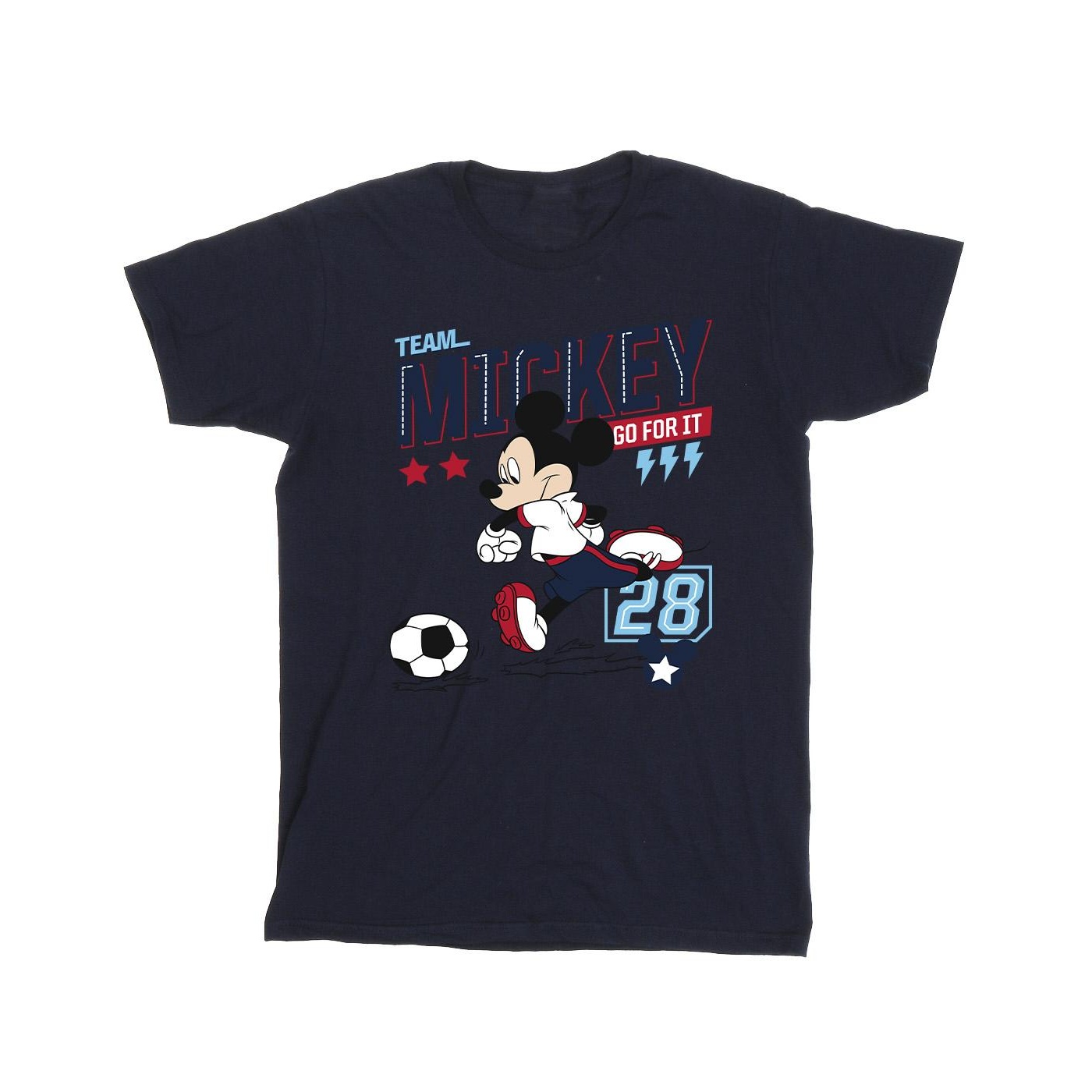 Disney - "Team Football" T-Shirt für Jungen (Marineblau) Image