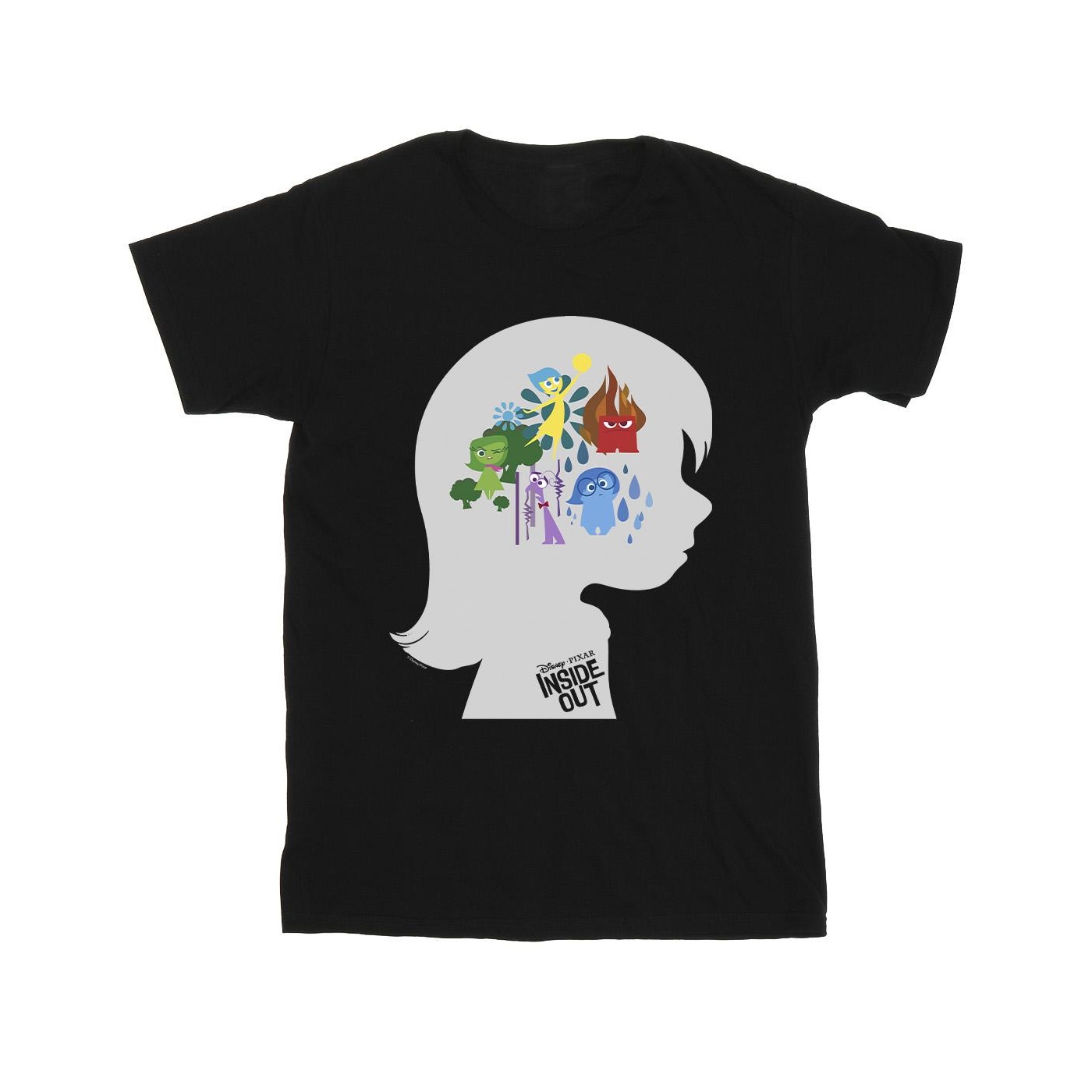 Disney - "Inside Out" T-Shirt für Jungen (Schwarz) Image