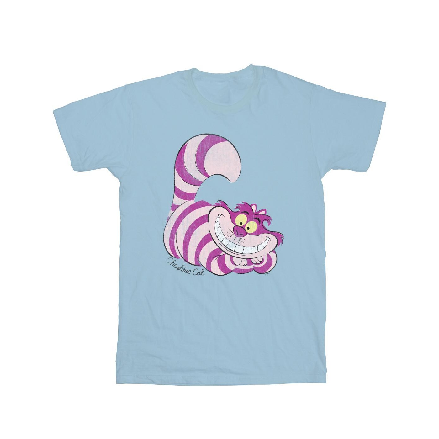 Disney - "Alice In Wonderland Cheshire Cat" T-Shirt für Mädchen (Babyblau) Image