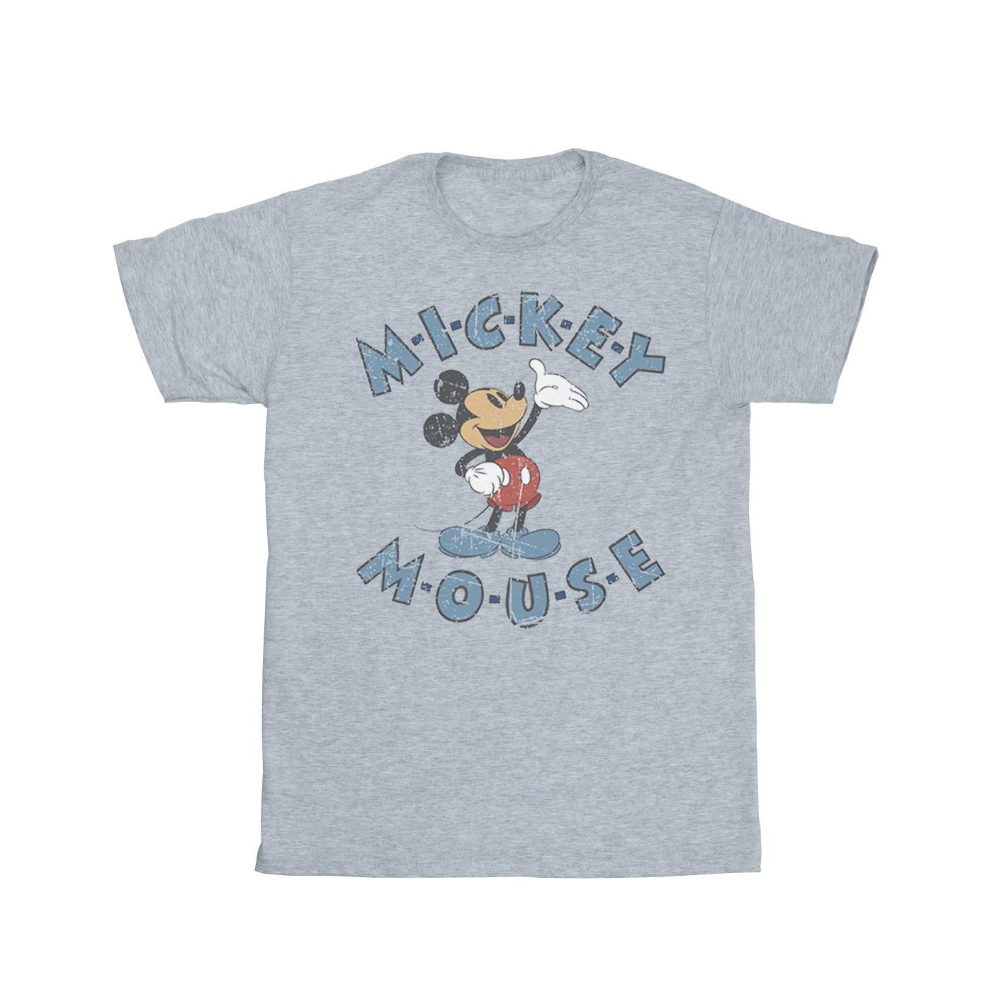 Disney - "Mickey Mouse Dash" T-Shirt für Jungen (Grau) Image
