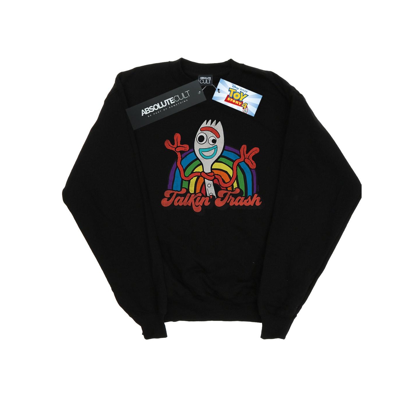 Disney - "Toy Story 4 Forky Talkin' Trash" Sweatshirt für Herren (Schwarz) Image