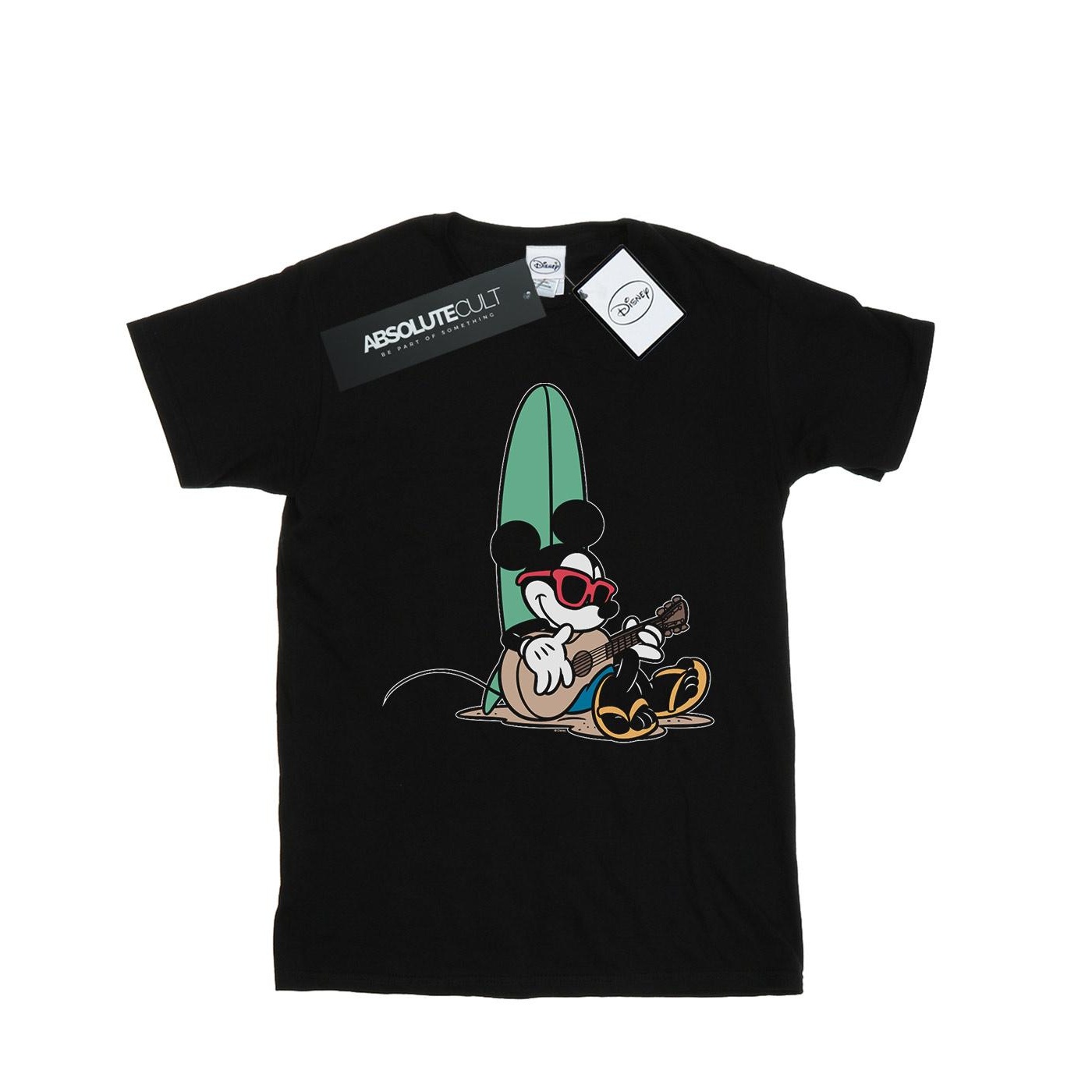 Disney - "Mickey Mouse Surf And Chill" T-Shirt für Jungen (Schwarz) Image