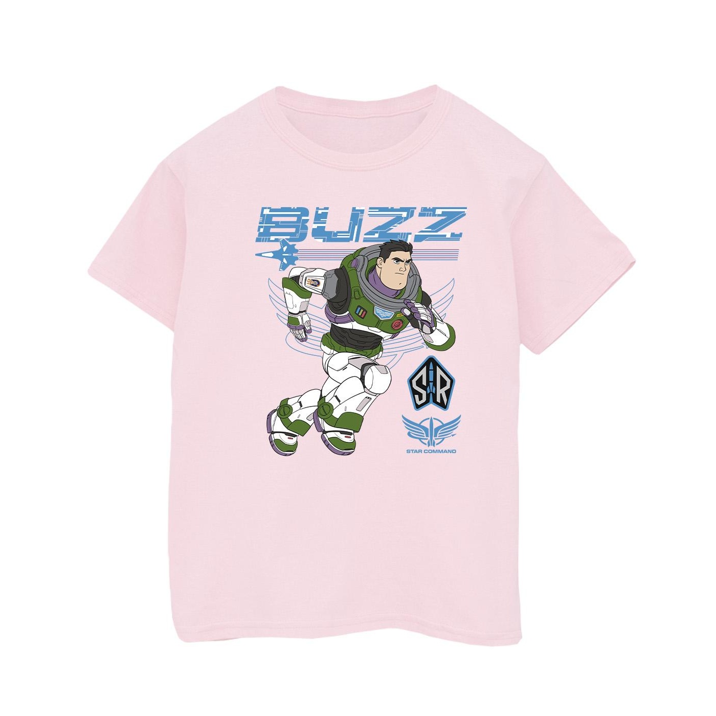 Disney - "Lightyear Buzz Run To Action" T-Shirt für Jungen (Babyrosa) Image