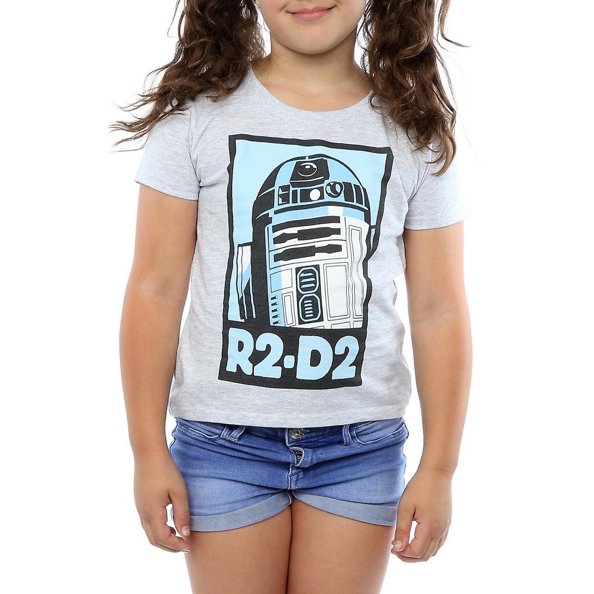 Star Wars - T-shirt - Enfant (Gris chiné) Image