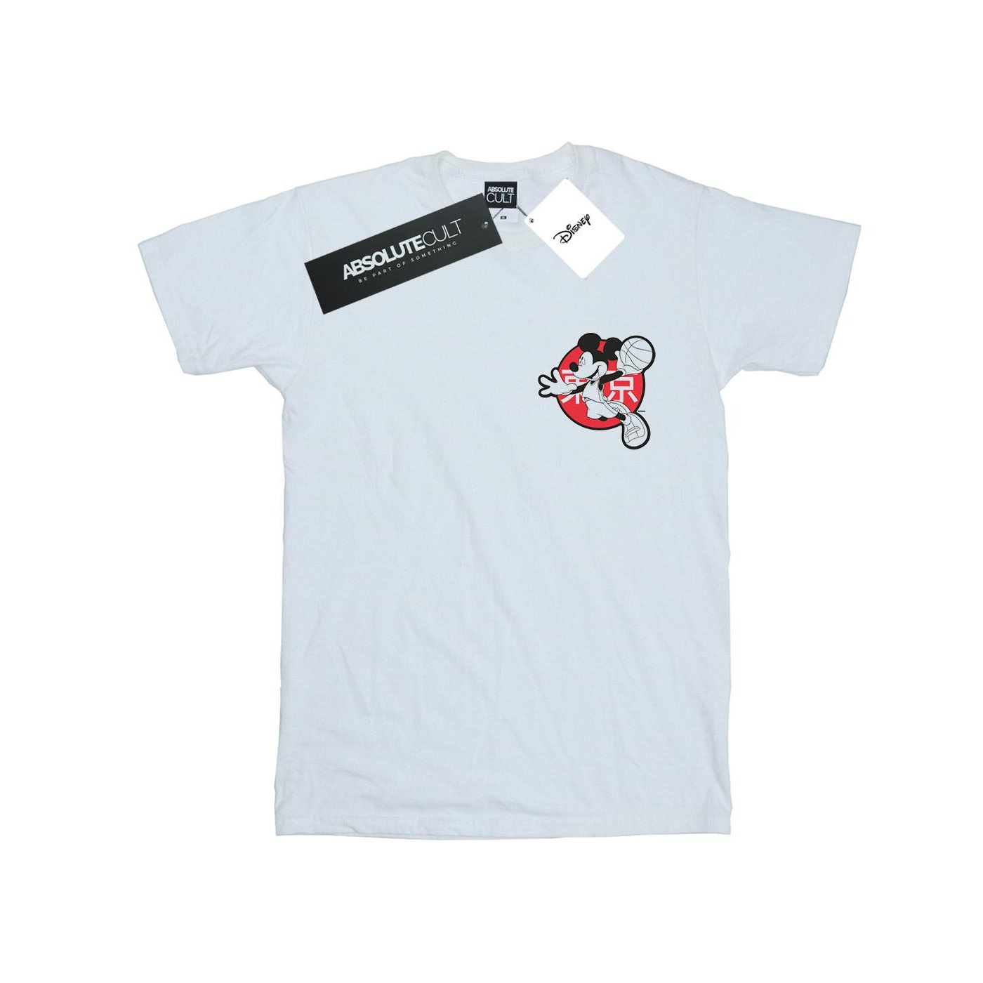 Disney - "Mickey Mouse Dunking" T-Shirt für Jungen (Weiß) Image