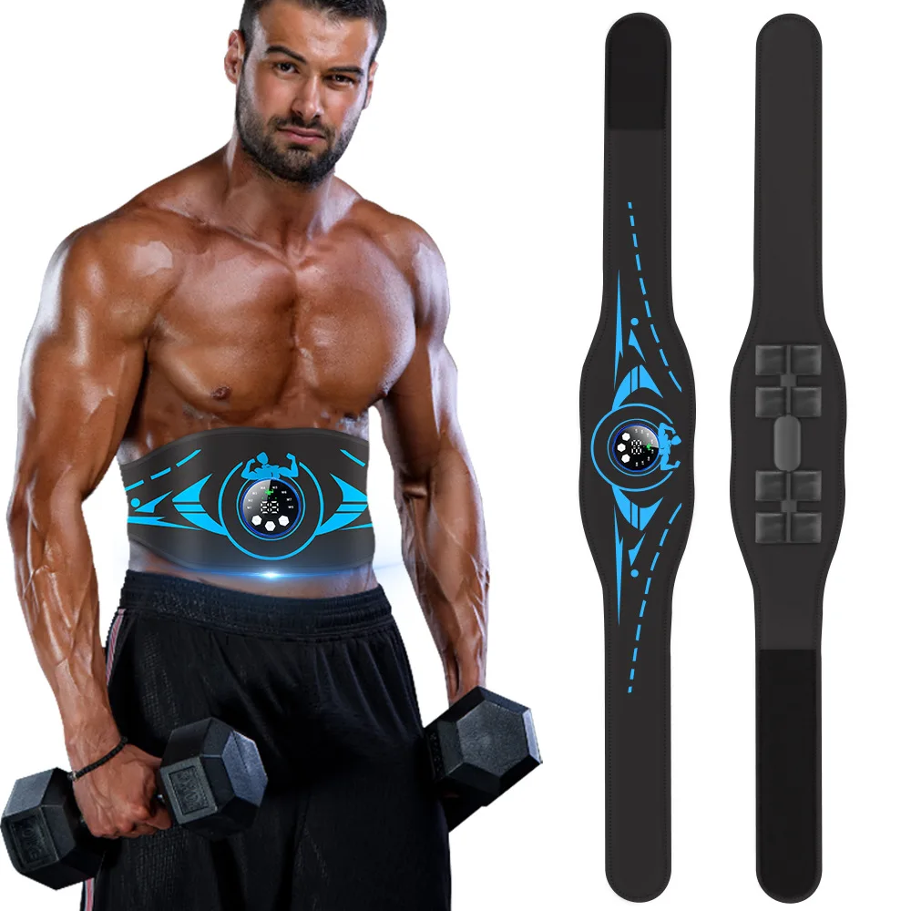 Bauch Toning Gürtel EMS Muskel Stimulator Toner ABS USB Körper Abnehmen Gestaltung Körper Massager Verlieren Gewicht Home Gym Fitness Image