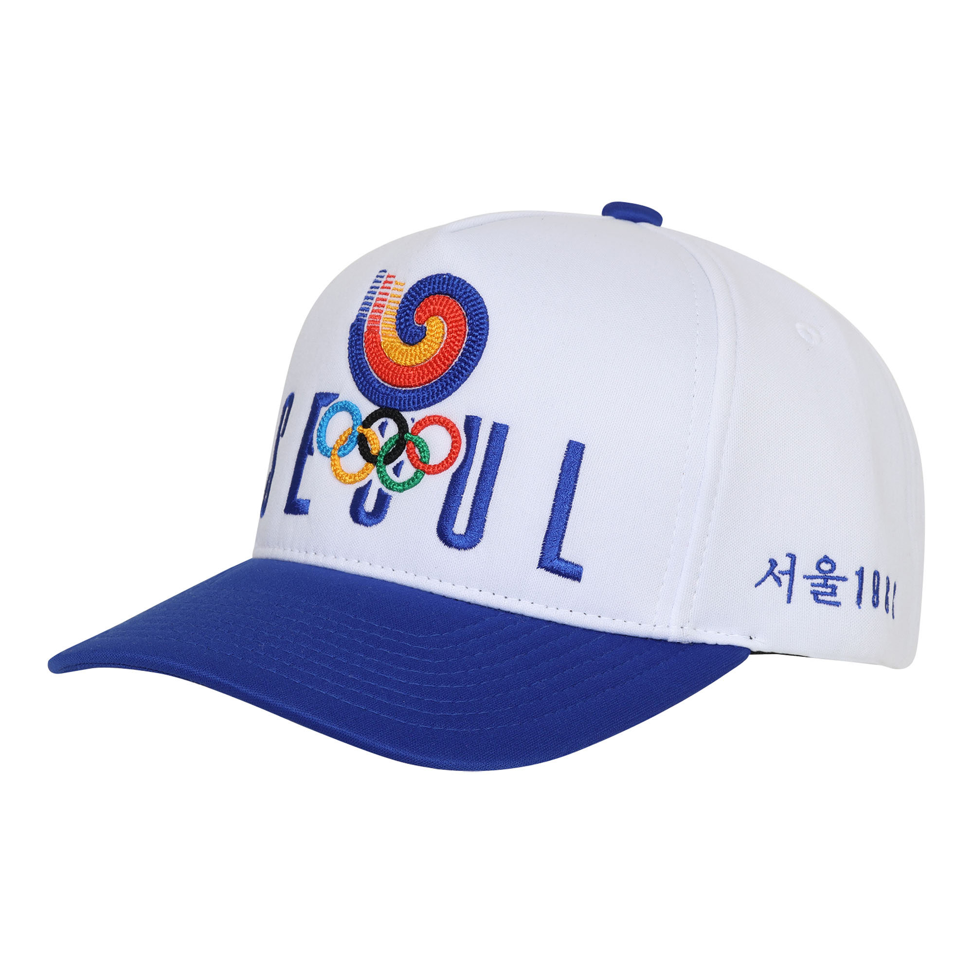 Herren-Hut von Outerstuff, weiß, Olympia-Sommer Seoul 1988, verstellbar, Procrown Image