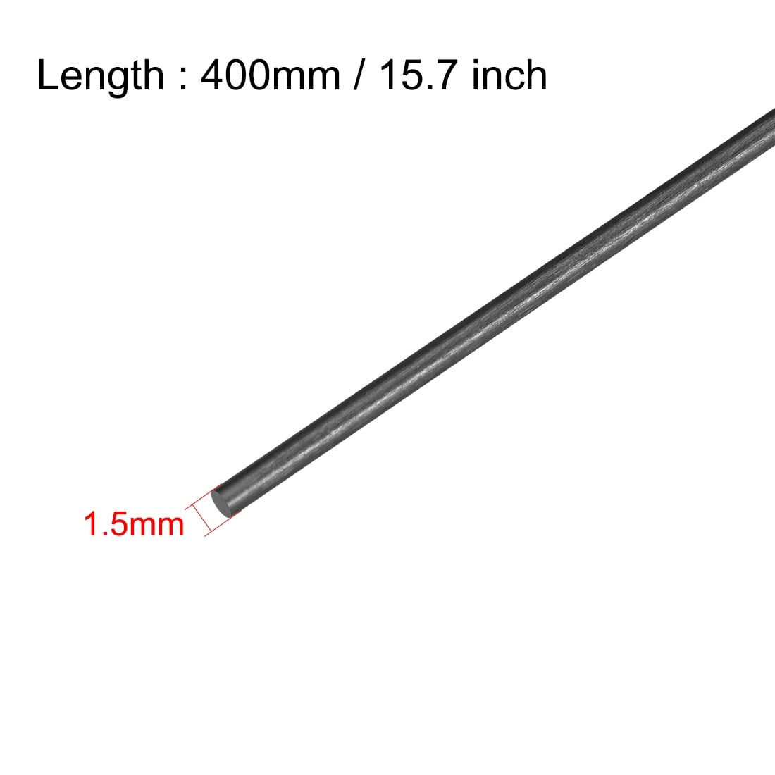 Carbon Fiber Bar Support Poles for RC Airplane DIY Craft