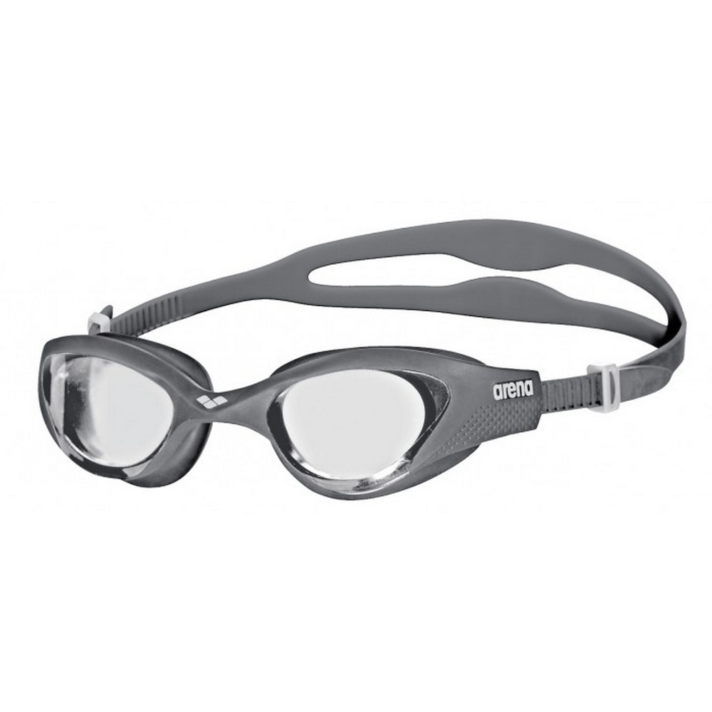 Arena - "The One" Schwimmbrille für Herren/Damen Unisex (Transparent/Grau/Weiß)